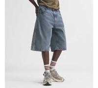 Adidas Originals Firebird Adicolor Mid-rise Straight Leg Denim Shorts 30 Uomo
