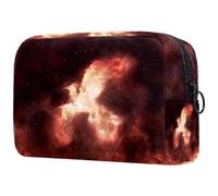 Firebird Phoenix Flames - Trousse da donna, per articoli da toeletta da viaggio, grande, pratica borsa organizer con cerniera, Multi, 18.5x7.5x13cm/7.3x3x5.1in, Beauty case