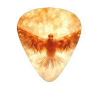 Firebird - Plettri per chitarra con ali aperte, di dimensioni sottili, medie e spesse, set da 12 pezzi, adatti per chitarra elettrica e vari strumenti