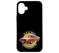 Firebird TransAm American Muscle Old is Gold Custodia per iPhone 16 Plus