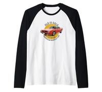 Firebird TransAm American Muscle Old is Gold Maglia con Maniche Raglan