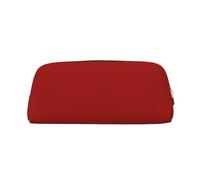 FireBrick - Astuccio in pelle con stampa di mattoni, elegante e pratico, per studenti, perfetto per ufficio e scuola, Oro, Taglia unica, Astuccio per trucchi