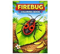Firebug Coloring Book: 50 Fascinating Firebug Coloring Pages with Nature Scenes, Leaves and Insect Designs for Kids, Teens and Adults