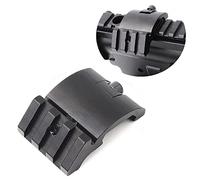 FIRECLUB 1pc Ultra Low Profile 45 Degree Side Picatinny Rail 20mm Offset Picatinny Rail Mount for Red DOT Scope Sight Flashlights