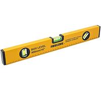 Firecore Livella a Bolla, 400mm livella magnetica, Livella in lega di alluminio, con robusti tappi terminali (FSL400AL)