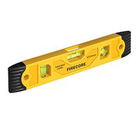 Firecore Livella a bolla, Livella Torpedo magnetica da 230mm, con 3 bolle (FSL230PC)