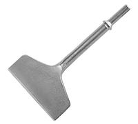 Firecore Punta per scalpello ad aria larga 10,2 cm, gambo da 10,12 cm per piastrelle e scalpello Thinset, raschietto per pareti e pavimenti, per rimuovere piastrelle con martello ad aria (10,2 x 19,1