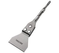 Firecore SDS Plus FS23412 - Raschietto per pavimenti, scalpello SDS Plus, 300 mm x 100 mm, punte a scalpello per martello SDS Plus, rimozione della colla per pavimenti in vinile VCT, piastrelle