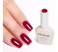 Firedeep 10 ml smalto jelly senza Hema rosso rimovibile a lunga durata UV indurito alla luce Nail Art fai da te salone casa regalo per donne 1 pezzo