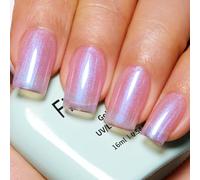 Firedeep Perla rosa blu smalto per unghie, 16ML Glitter perlescente Shell Mermaid Gel Polish Aurora Iridescente Shimmer Disegno Soak Off UV Gel Nail Polish per Manicure Salon DIY a casa 1Pcs