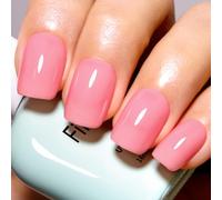Firedeep Smalto Gel Rosa Smalto Per Unghie Rosa Trasparente Smalto Gel Uv/Led Soak Off Per L'Autunno E L'Inverno 16ml 1pz.