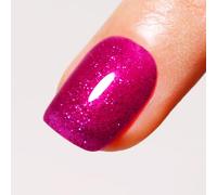 Firedeep Smalto Per Unghie Rosso Porpora, 1pcs Smalto Per Unghie Rosso Porpora Uv/Led Soak Off Per Natale E Capodanno 16ml