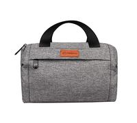 FIREDOG Borsa a prova di odore, testata per cani, a prova di odore, grande sacchetto a prova di odore, per riporre oggetti da viaggio, 22 x 10 x 12 cm (grigio)