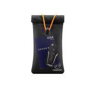 FIREDOG Faraday - Custodia per chiavi dell'auto, blocco del segnale, senza chiave, colore: nero