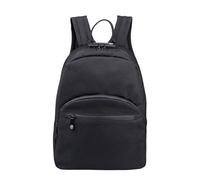 FIREDOG Mini zaino a prova di odore con serratura per uomo donna viaggio, nero, 1 Count (Pack of 1), Viaggiare