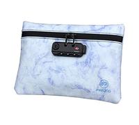 FIREDOG Sacchetti a prova di odore con serratura a combinazione, 15,2 x 22,7 cm, a prova di odore, per riporre oggetti da viaggio, Viola, moderno