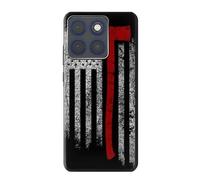 Firefighter Axe Flag Case Cover Custodia per Motorola Edge 70