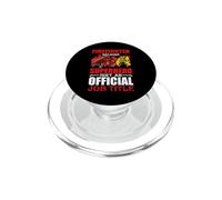 Firefighter Because Superhero Job Title Fireman Firefighters PopSockets PopGrip per MagSafe