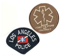 Firefighter Fuoco Divisione. 2-PATCH : La Rescue Diver Recovery + I " T Fix