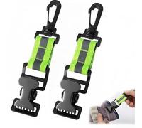 Firefighter Glove Holder 2-Pack High Reflective Firefighter Glove (Metal