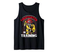 Firefighter in Training Funny Fireman Proud Firefighters Canotta
