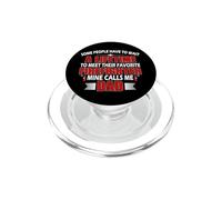 Firefighter Mine Calls Me Dad Funny Fireman Firefighters PopSockets PopGrip per MagSafe