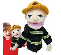 Firefighter Puppet: Giocattolo Educativo Morbido Felpato, Bambini Giocare Bambola, Figura Di Personaggio Di Prestazioni Narrazione Storie, Insegnamento Interattivo | Apprendimento Creativo per