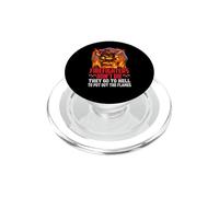 Firefighters Don't Die They Go To Hell Firefighter Fireman PopSockets PopGrip per MagSafe