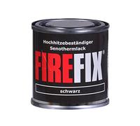 FIREFIX 2013 - Vernice per forno Senotherm, 125 ml, resistente al calore fino a 600 °C, colore: Nero