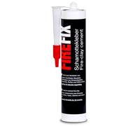 FIREFIX 2059 - Colla refrattaria (cartuccia), 310 ml, resistente al fuoco fino a 1.000 °C