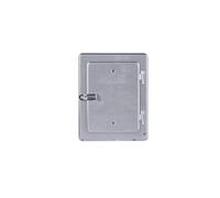 FIREFIX 2093/02 - Porta del camino zincato, dimensioni nominale: 180 x 250 mm, dimensioni esterne: 260 x 380 mm