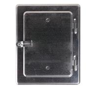 FIREFIX 2093 Porta per Camino zincata, nominale: 140 x 200 mm - Dimensioni Esterne: 230 x 290 mm, Acciaio