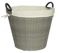FIREFIX 821 - Cestino in Rattan Sintetico Intrecciato, 280 x 450 mm, 4