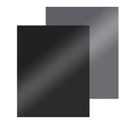 FIREFIX Piastra in acciaio, nero/grigio scuro