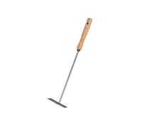 FIREFIX R120/B 2094 - Raschietto per ceneri, larghezza 90 mm, profondità 30 mm, lunghezza 465 mm, acciaio non verniciato, manico in legno