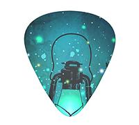 Fireflies and Lantern - Set di 12 pagaie per chitarra, yukri, 3 spessori