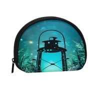Fireflies e Lanterna Minis Storage Bag Shell Wallet Piccolo portamonete con mini con cerniera Cambiare borsa per le chiavi delle monete è anche possibile riporre qualsiasi piccolo oggetto che si