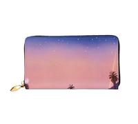 Fireflies e Lanterna Portafoglio lungo in pelle da donna Portafoglio palmare lungo utilizzato per carte di credito contanti monete, La vecchia Hollywood, One Size, Casual