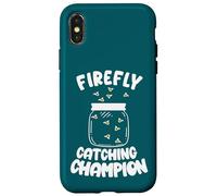 Firefly Catching Champion Carino Lightning Bugs Custodia per iPhone X/XS