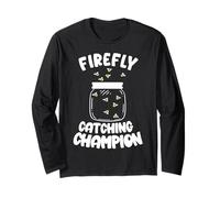 Firefly Catching Champion Carino Lightning Bugs Maglia a Manica