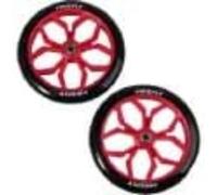 FIREFLY Ff230 Urba, Monopattini a Spinta Unisex-Adult, Nero/Rosso, One Size