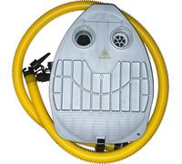 FIREFLY Foot, Pompa Unisex Bambino, Grigio/Giallo, Taglia Unica