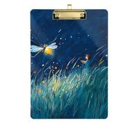 Firefly Lighting Up The Summer A4 Hospital Clipboard pieghevole infermieristica portablocco rigido per studenti infermieristici Quest dimensioni 9 x 12