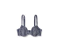 FIREFLY Malisa MM Parte Superiore del Bikini Navy Dark/Stripe 38