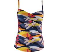 Firefly Mia Parte Superiore di Costume Tankini Leaves Dark 36B