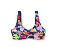 Firefly Muriel Top Tankini, Navy Scuro/Flower, 46 Donna