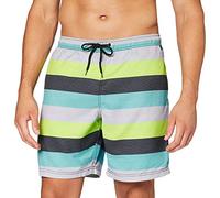 FIREFLY Ronny Pantaloncini Da Bagno Pantaloncini Da Bagno Uomo, Uomo, Green Stripe, XXL
