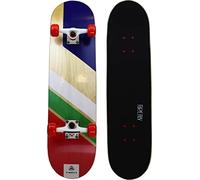 FIREFLY Skb 600, Skateboard Unisex-Adulto, Wood/Grey/Red, One Size