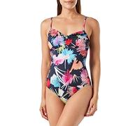 Firefly Sylvia Bikini, Navy Scuro/Flower, 48 Donna