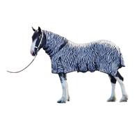 FirefootCollo Combo Stampa Zebrata Coperta Antimosche per Cavallo (TL6182)